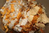 ... add cream cheese, mayonnaise, grated eggs,...