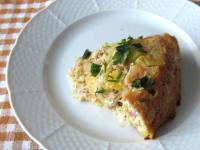Cut the cabbage into triangles and serve with...