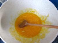 Beat egg yolks with sugar and water....