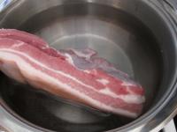 For this meal, pick meaty pork belly, the best...
