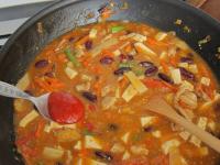 Mix the starch in water and thicken. Add soy and...