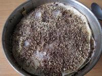 Place the second pancake on top of the first with...