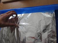 We partially reverse the silicon washer on the...