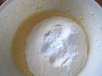 Mix the softened butter with sugar, vanilla sugar,...