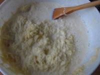 Add to the potatoes flour, eggs, salt, ground...