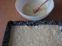 Grease a deep baking tin (45x35cm) with pork lard....