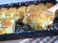 Once the cabbage cake is finished, let it cool to...