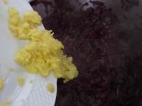 At the end thicken the cabbage with peeled, finely...