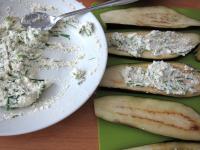 Wash the rested eggplants under running water to...