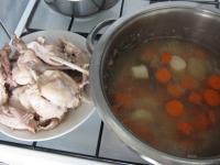 Cook rabbit in brine until it becomes soft (60-80...