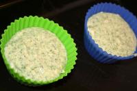 Preheat oven and split the dough into prepared...