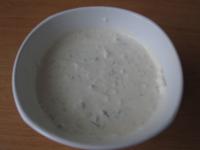 Add dense sour cream and stir. It is ready to...