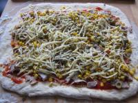 Grate cheese, peel an onion and chop it finely,...