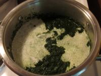 Peel onion, chop it and cook in oil. Add frozen...