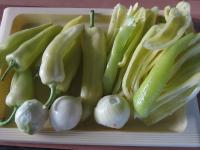 Clean the onion and cut it finely. Clean the...