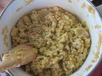 Stir until the eggs thicken. Serve with bread, add...