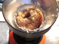 Mix it again. During mixing turn the kitchen mixer...