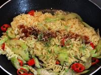 Cook the noodles according to instructions and add...