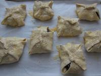 Put them on a baking sheet lined with baking...