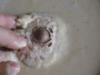 From flour, milk, eggs and salt, prepare a thin...