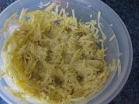 Add milk, eggs, salt, caraway, marjoram and...