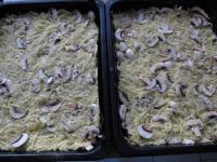 Divide the potato mixture evenly on the baking...