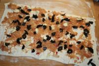 Spread the prepared cream cheese filling on the...