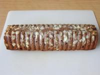 Let the baked bread cool in the mold and then tip...