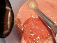 ... pour melted but not hot lard and mix with hand...
