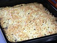 Bake the cake in preheated oven. Bake for about 30...