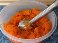 Mix it with an immersion mixer and store it in the...