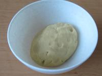 Knead the dough and let it rest in the cold place...