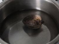 Wash the beetroot and cook it in water....