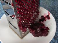 Allow it to cool, peel it and finely grate (until...