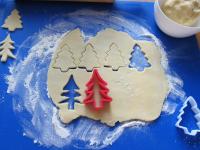 Take the dough out of the cold place and use a...