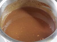 Heat the double cream, remove from the flame and...
