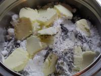 In a bowl mix together flour, poppy seeds, sugar,...