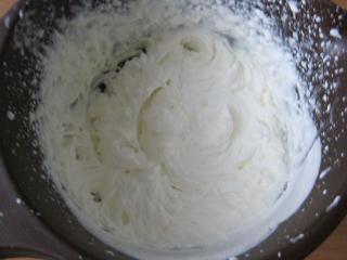 Whipped cream custard
