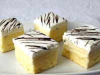 Before serving gently separate joined chocolate...