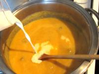 ... pour in a single cream and recook....