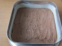 Fold the dough into the greased and floured baking...