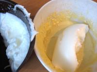 Finally fold in stiff egg whites, gradually in two...