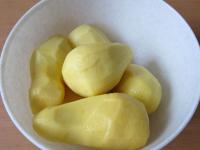 Peel and wash the potatoes....
