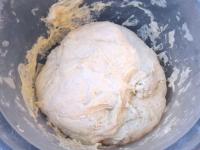 Knead dough and leave covered, in a cold place, to...