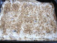 Sprinkle the surface of the cream cheese with...