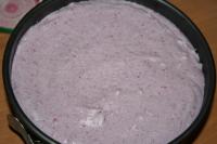 Spread the fruit whipped cream on the baked and...