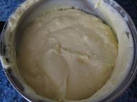 Cook thick custard from milk, vanilla sugar and...