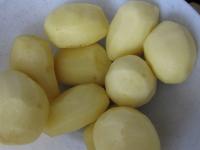 Clean and wash the potatoes....