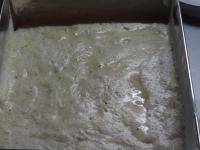 Grease and flour smaller baking tin and pour the...