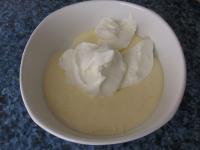 Mix to combine mayonnaise and cream....